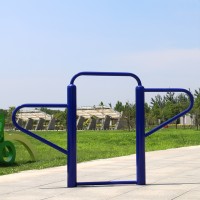 健身路径-压腿按摩架