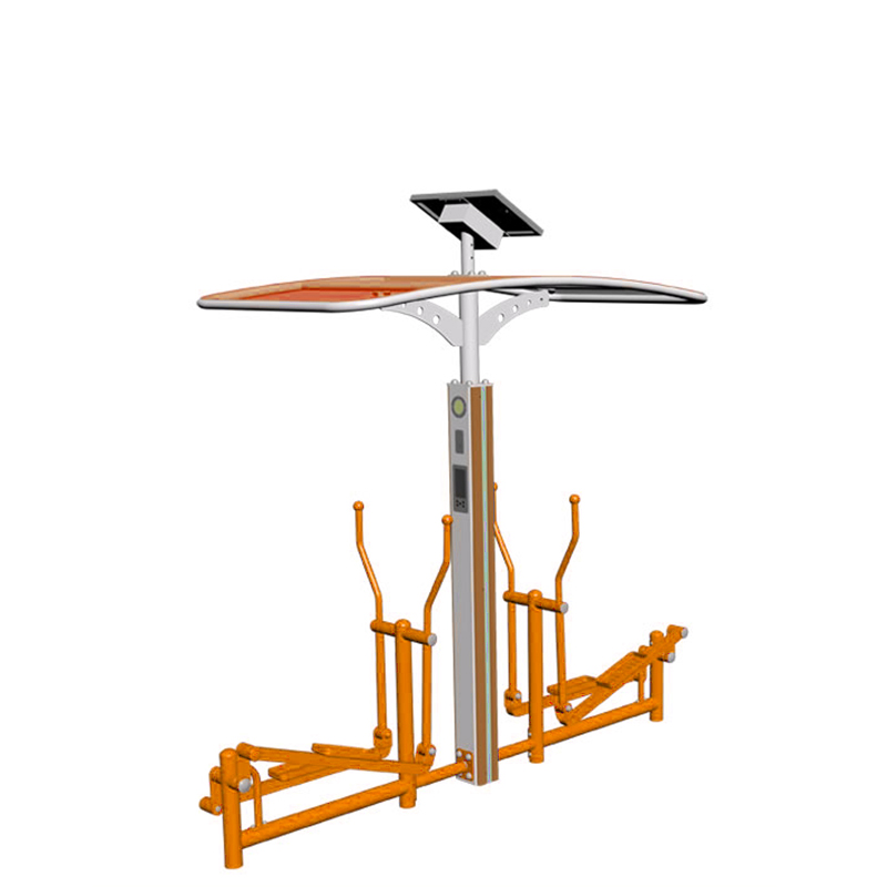 智能双位平步机 - Huatihui官网校园健身路径设备。